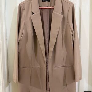 Stoosh women’s blazer in pastel pink, size L